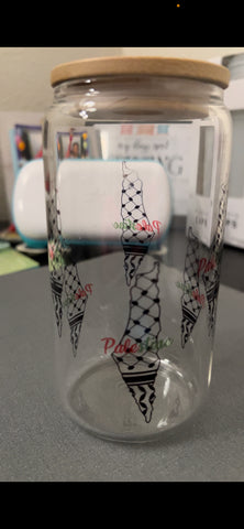 Palestinian Glass Cup