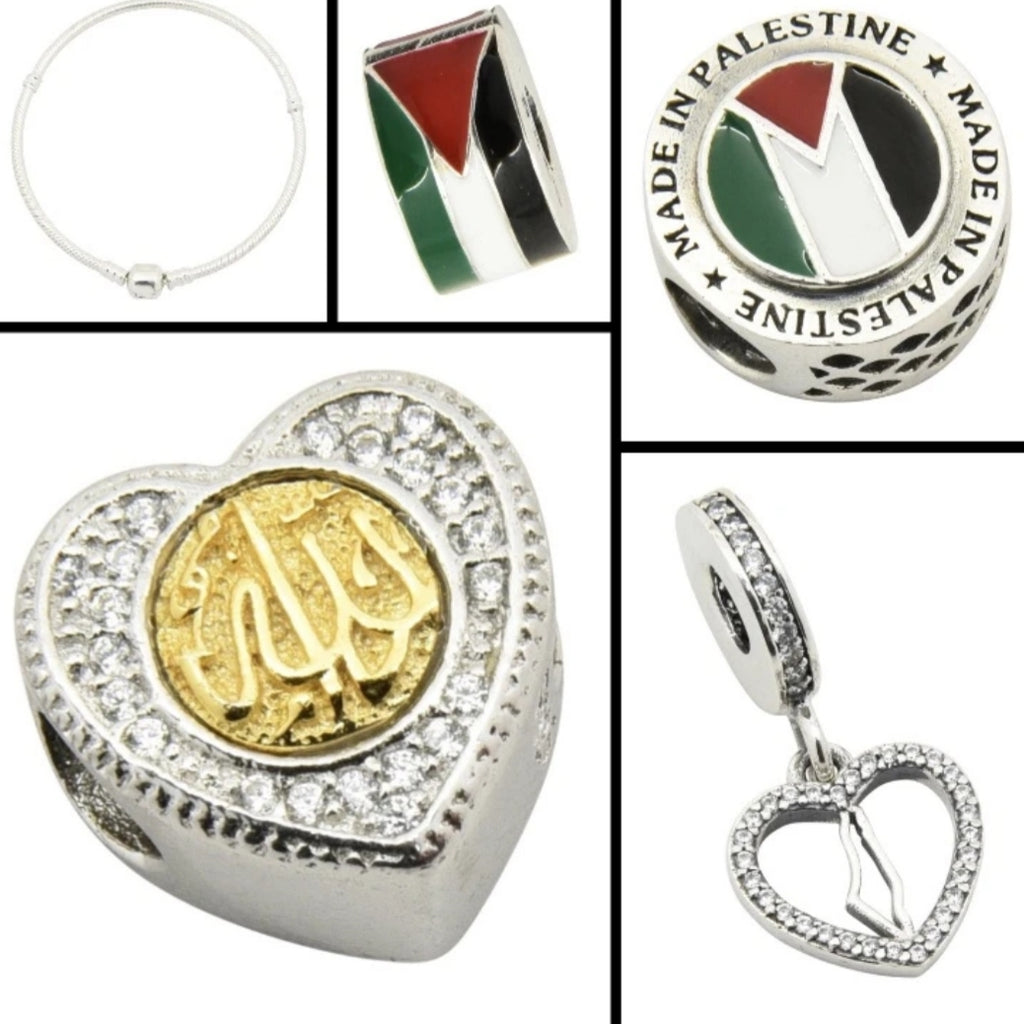 Palestinian Charm Bracelet Set